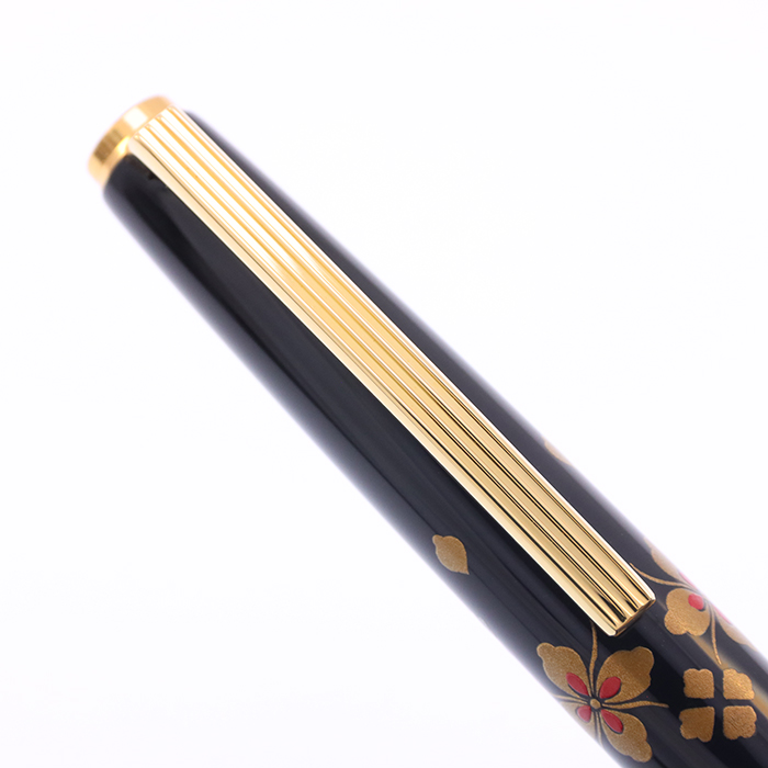 中古)PILOT パイロット 万年筆 新社屋落成記念 平蒔絵 宝相華 中字