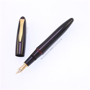 万年筆 出雲 溜塗り 赤溜 太字