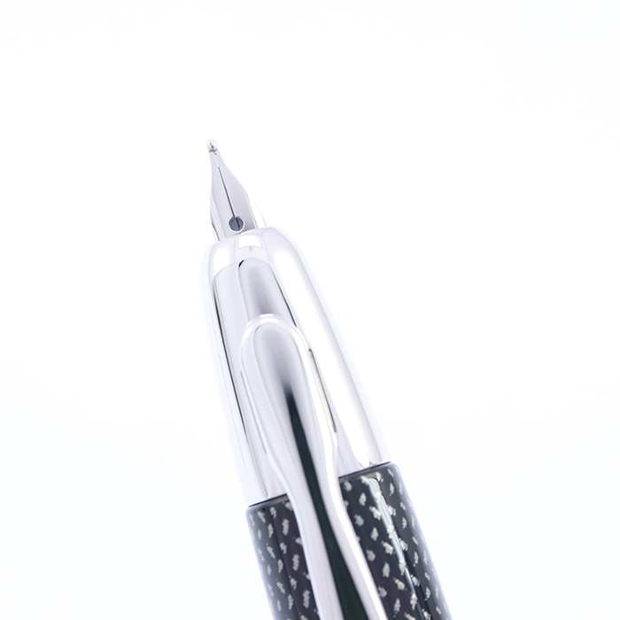 新品)PILOT パイロット 万年筆 キャップレス 絣 黒（商品ID