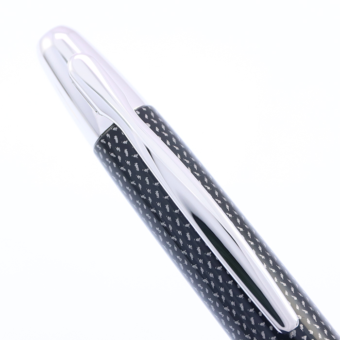 新品)PILOT パイロット 万年筆 キャップレス 絣 黒（商品ID