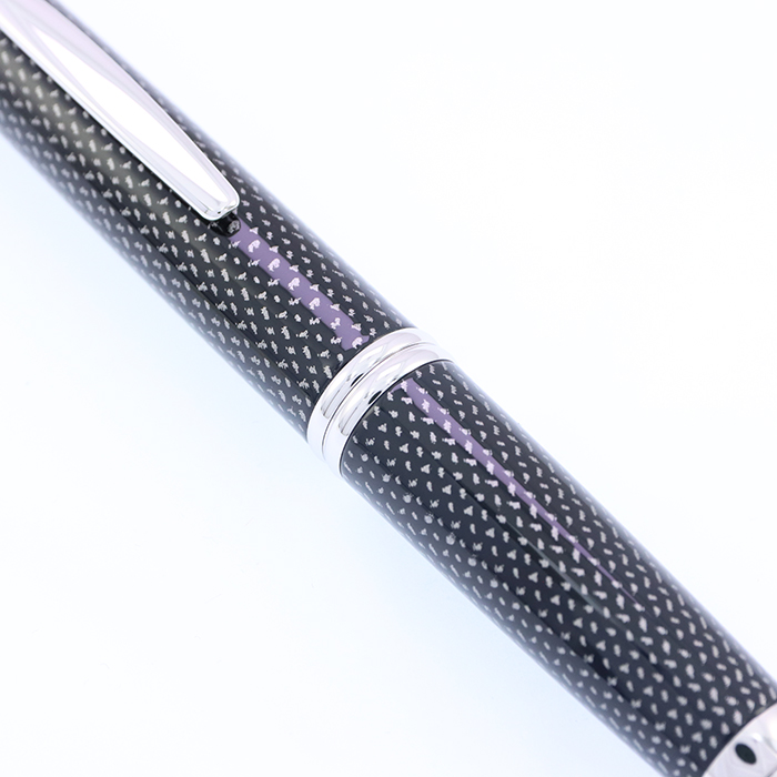 新品)PILOT パイロット 万年筆 キャップレス 絣 黒（商品ID