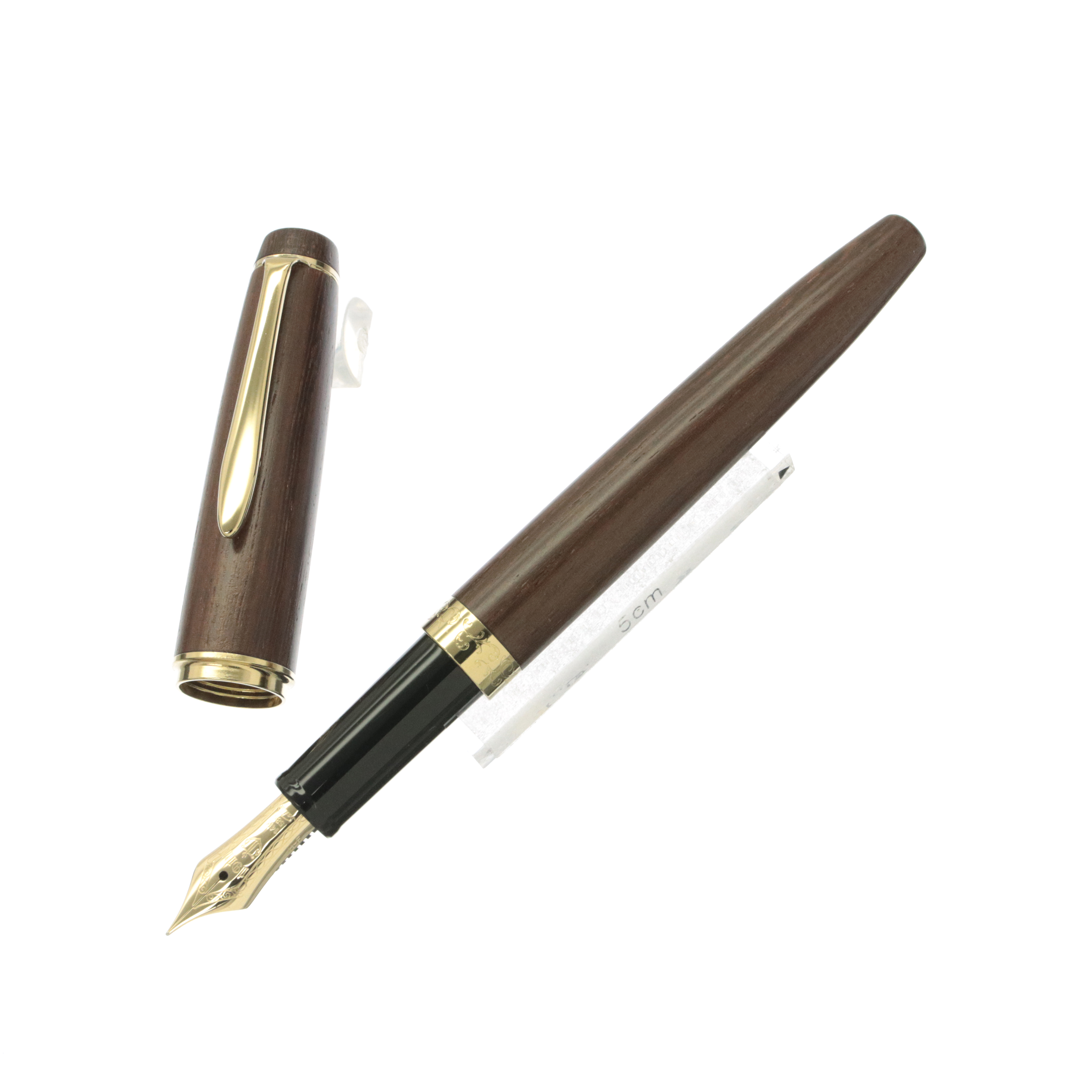 セーラー万年筆　スタンダード　茶色　スケルトン　中字（H-M）美品 詳細ページ | 万年筆 ボールペンなど高級筆記具の販売・買取