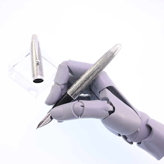 中古)PILOT パイロット 万年筆 シルバーン つむぎ 中字（商品ID