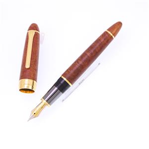 万年筆 ザ･センチュリー スーパー ブライヤーウッド 薄色 中字