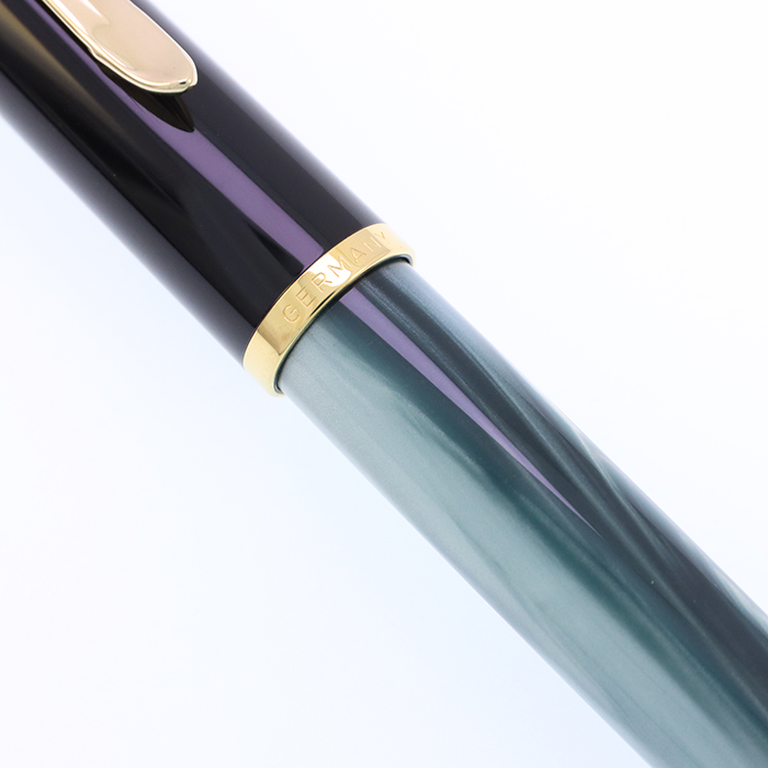 中古)Pelikan ペリカン 万年筆 クラシック M200 マーブルグリーン M