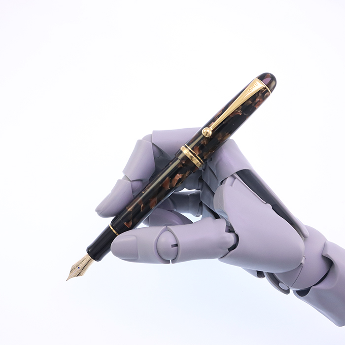 中古)PILOT パイロット 万年筆 カスタム レガンス2 ブラウン