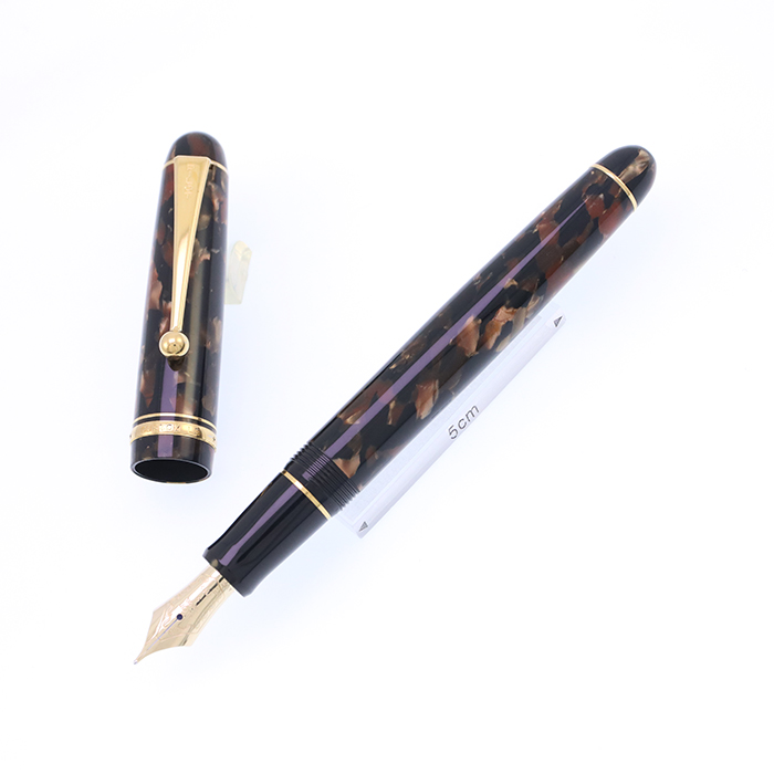 中古)PILOT パイロット 万年筆 カスタム レガンス2 ブラウン