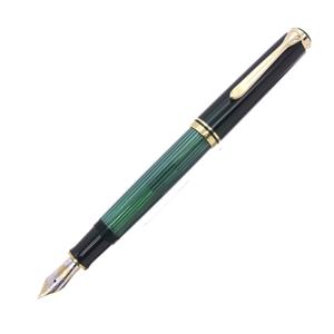 Pelikan ペリカン 万年筆 スーベレーン M800 緑縞 M メイン