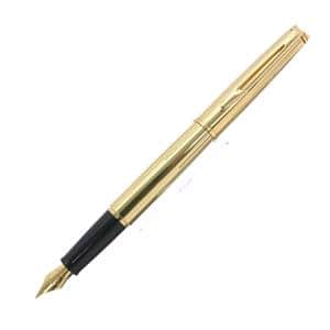 WATERMAN ウォーターマン 万年筆 メトロポリタン チゼルドゴールド F メイン
