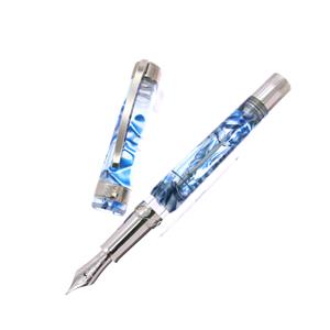 VISCONTI ビスコンティ 万年筆 リミテッドエディション マンハッタン オーシャンブリーズ パラディウム 23KPd./M メイン