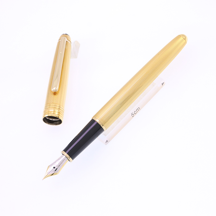 送料込みモンブラン 万年筆 1444 バーレイ ゴールド マイスター