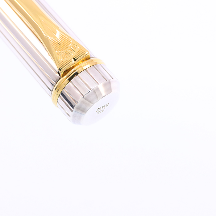 中古)PLATINUM プラチナ 万年筆 銀無垢 PTS-50000 中字（商品ID