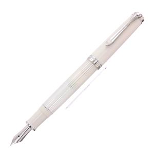 Pelikan ペリカン 万年筆 スーベレーン M605 ホワイトストライプ F メイン