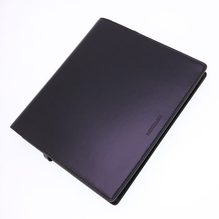Montblanc ブラック ペンケース 中古)MONTBLANC モンブラン ペンケース エンベロープ ブラック 8本用