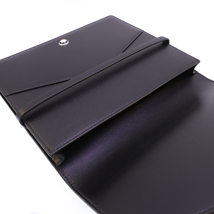 中古)MONTBLANC モンブラン ペンケース エンベロープ ブラック 8本用