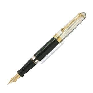 AURORA アウロラ 万年筆 88 オタントット シルバーキャップ M メイン