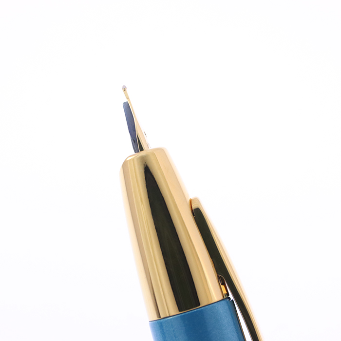 中古)PILOT パイロット 万年筆 2021年限定 キャップレス デシモ アクア