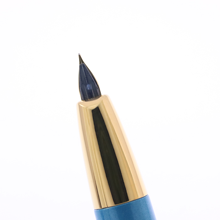 中古)PILOT パイロット 万年筆 2021年限定 キャップレス デシモ アクア