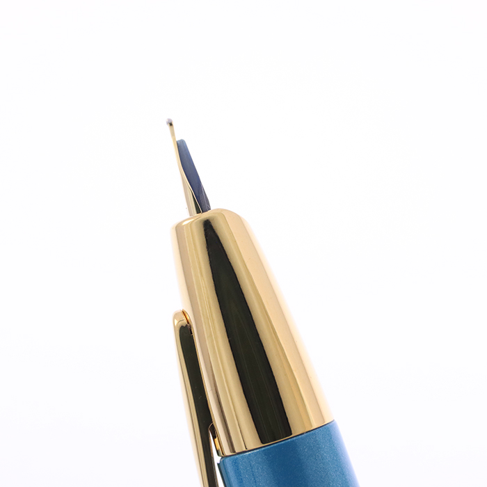 中古)PILOT パイロット 万年筆 2021年限定 キャップレス デシモ アクア