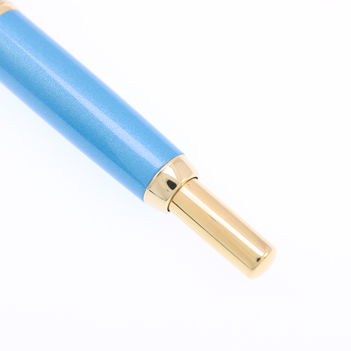 中古)PILOT パイロット 万年筆 2021年限定 キャップレス デシモ アクア