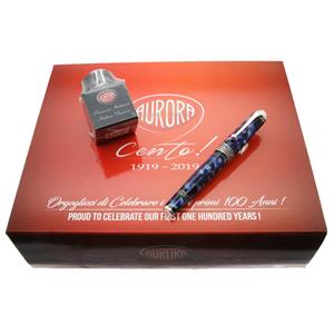 AURORA アウロラ 万年筆 リミテッドエディション オチェアーノ･アトランティコ M メイン