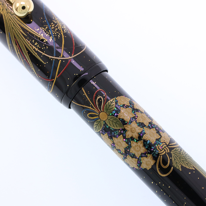 中古)PILOT パイロット 万年筆 ナミキ ユカリコレクション 研出蒔絵