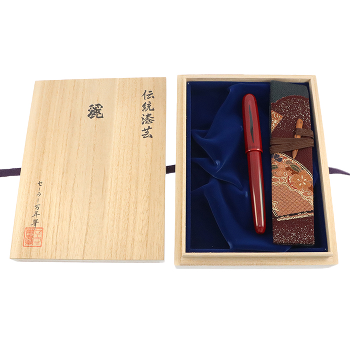新品)SAILOR セーラー 万年筆 伝統漆芸 麗 石川 創作加賀塗 中字（商品