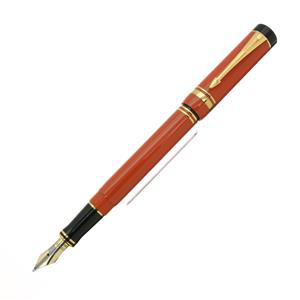 PARKER パーカー 万年筆 デュオフォールド オレンジ インターナショナル B メイン