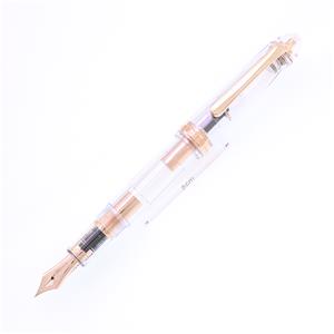 万年筆 ナガサワオリジナル #3776 センチュリー スケルトン センスケ ピンクゴールド 超極細字