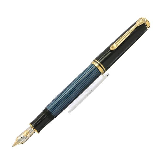 新品)Pelikan ペリカン 万年筆 スーベレーン M800 ブルーストライプ