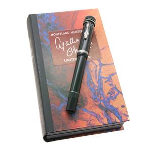 MONTBLANC モンブラン 万年筆 作家シリーズ1993 アガサ･クリスティー M メイン