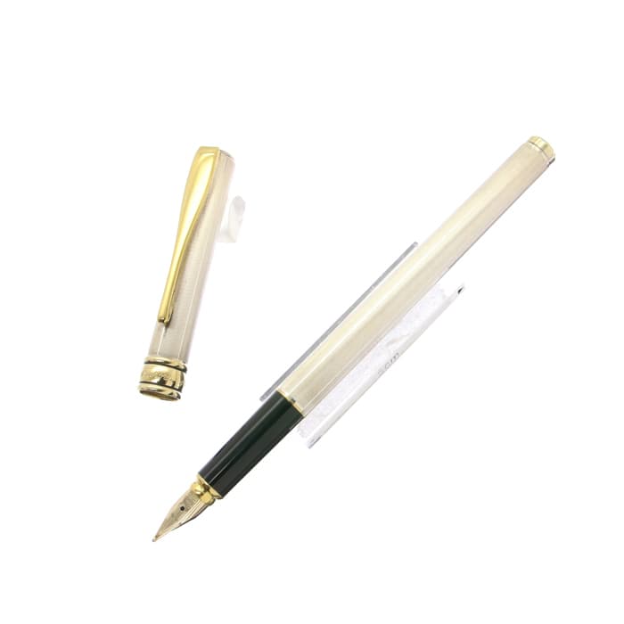アウロラ万年筆シルバー 詳細ページ | 万年筆 ボールペンなど高級筆記具の販売・買取