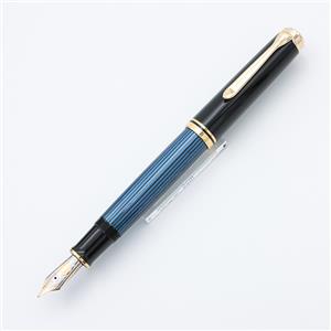 Pelikan ペリカン 万年筆 スーベレーン M800 ブルーストライプ F メイン