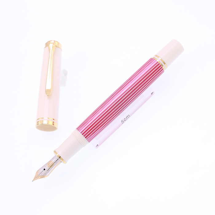 ペリカンスーべレーンM600 限定品　ピンク 中古)Pelikan ペリカン 万年筆 スーベレーン M600 ピンク B [研磨