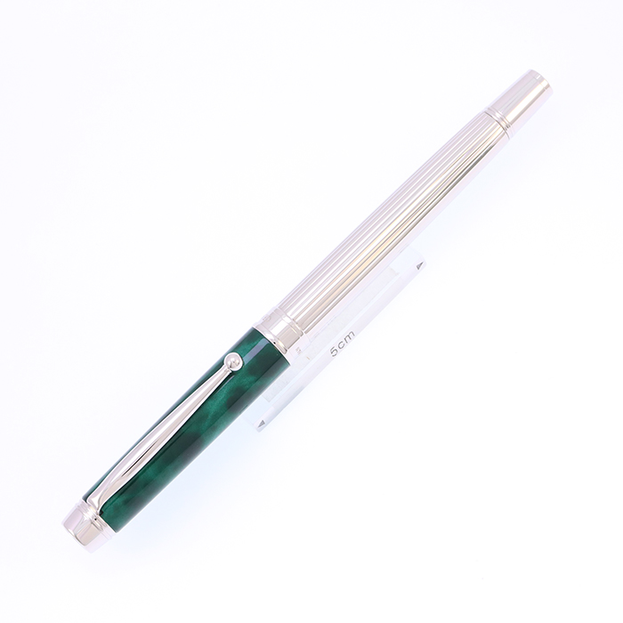 中古)PILOT パイロット 万年筆 グランセ ロジウムコンビ ブラック