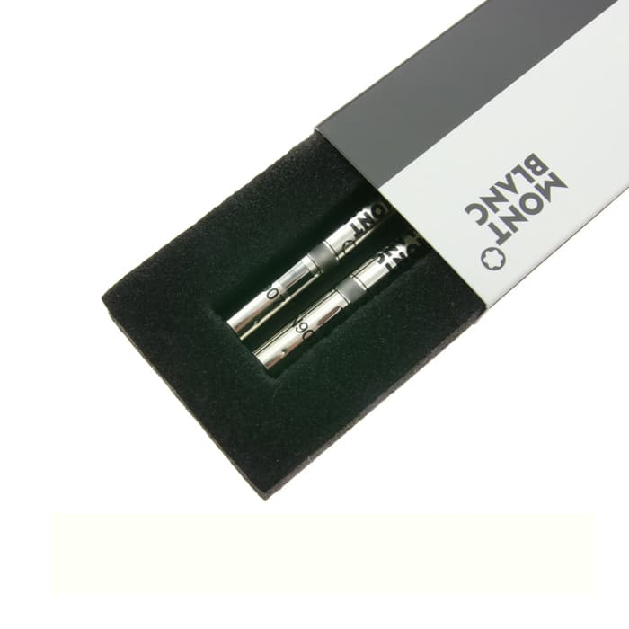 新品)MONTBLANC モンブラン ボールペン替芯 ミステリーブラック (2本