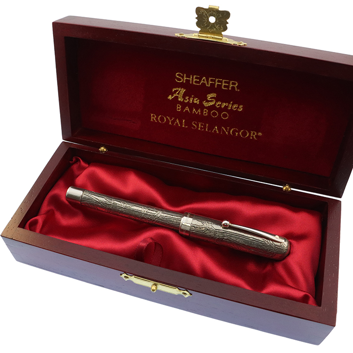 中古)SHEAFFER シェーファー 万年筆 アジアシリーズ バンブー ロイヤル