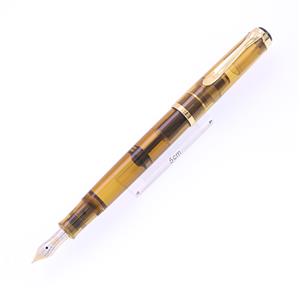 Pelikan ペリカン 万年筆 クラシック M200 コニャック 14C/EF (ペン先M400) メイン