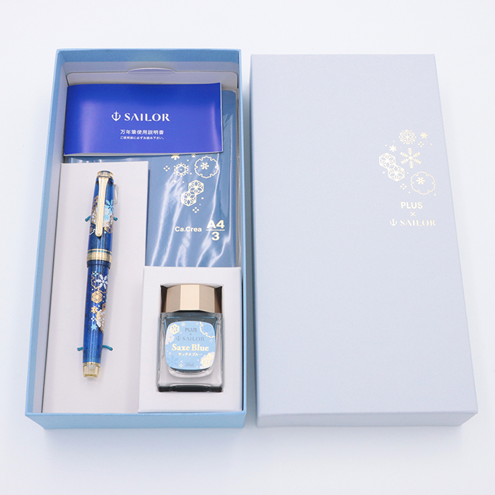 万年筆 プラス×セーラー 限定 プロフェッショナルギア スリム 雪華 中細字 詳細ページ | 万年筆 ボールペンなど高級筆記具の販売・買取