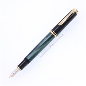 Pelikan ペリカン 万年筆 スーベレーン M400 グリーンストライプ F メイン