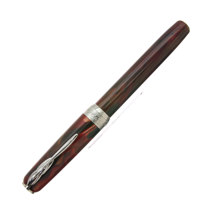 中古 Pineider ピナイダー 万年筆 ラ グランデ ベレッツア ジェムストーン ロードライトレッド Ef 商品id 詳細ページ 万年筆 ボールペンなど高級筆記具の販売 買取 キングダムノート