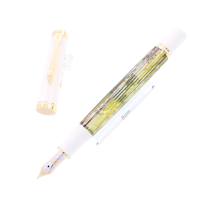 ペリカン 万年筆 M400 ホワイトトータス EF（極細字）