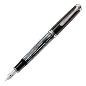 Pelikan ペリカン 万年筆 スペシャルエディション スーベレーン M605 トータスシェルブラック EF メイン
