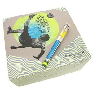 Montegrappa モンテグラッパ 万年筆 リミテッドエディション ペレ ヘリテイジ スターリングシルバー M メイン