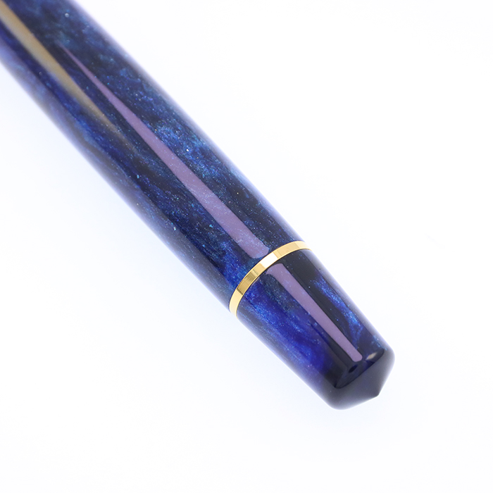 新品)OMAS オマス 万年筆 ボローニャ ダイヤモンドブルー ゴールド