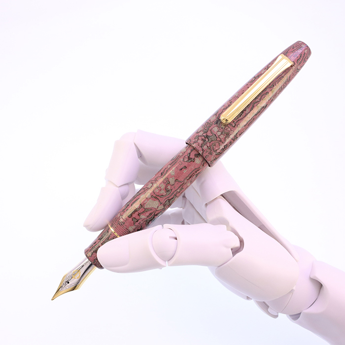 新品)SAILOR セーラー 万年筆 長刀研ぎエボナイト 梅咲（商品ID