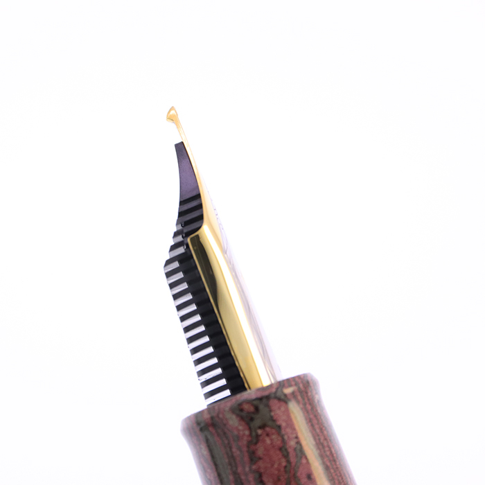 新品)SAILOR セーラー 万年筆 長刀研ぎエボナイト 梅咲（商品ID