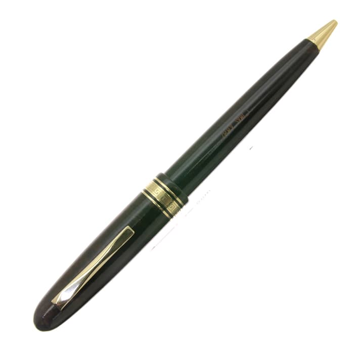 OMASボールペン Omas Ogiva Ballpoint Pen in Nera with Silver Trim - Goldspot Pens