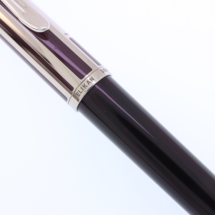 ペリカン ボールペン スーベレーン K625 シルバー/バイオレット 中古)Pelikan ペリカン ボールペン スーベレーン K625 シルバー