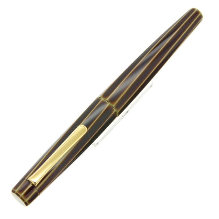 新品)NAKAYA 中屋万年筆 万年筆 ライター 十角TW ポータブル 碧溜 中字